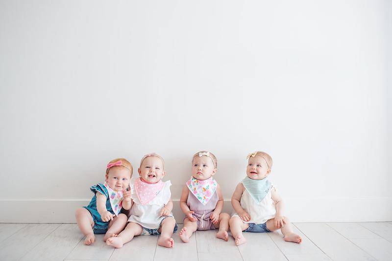 Summer Baby Bandana Bibs - Twinkle Twinkle Little One
