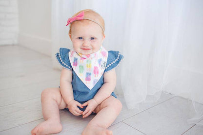 Summer Baby Bandana Bibs - Twinkle Twinkle Little One