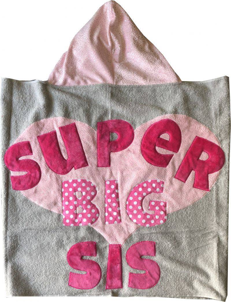 Super Big Sis Hooded Towel - Twinkle Twinkle Little One