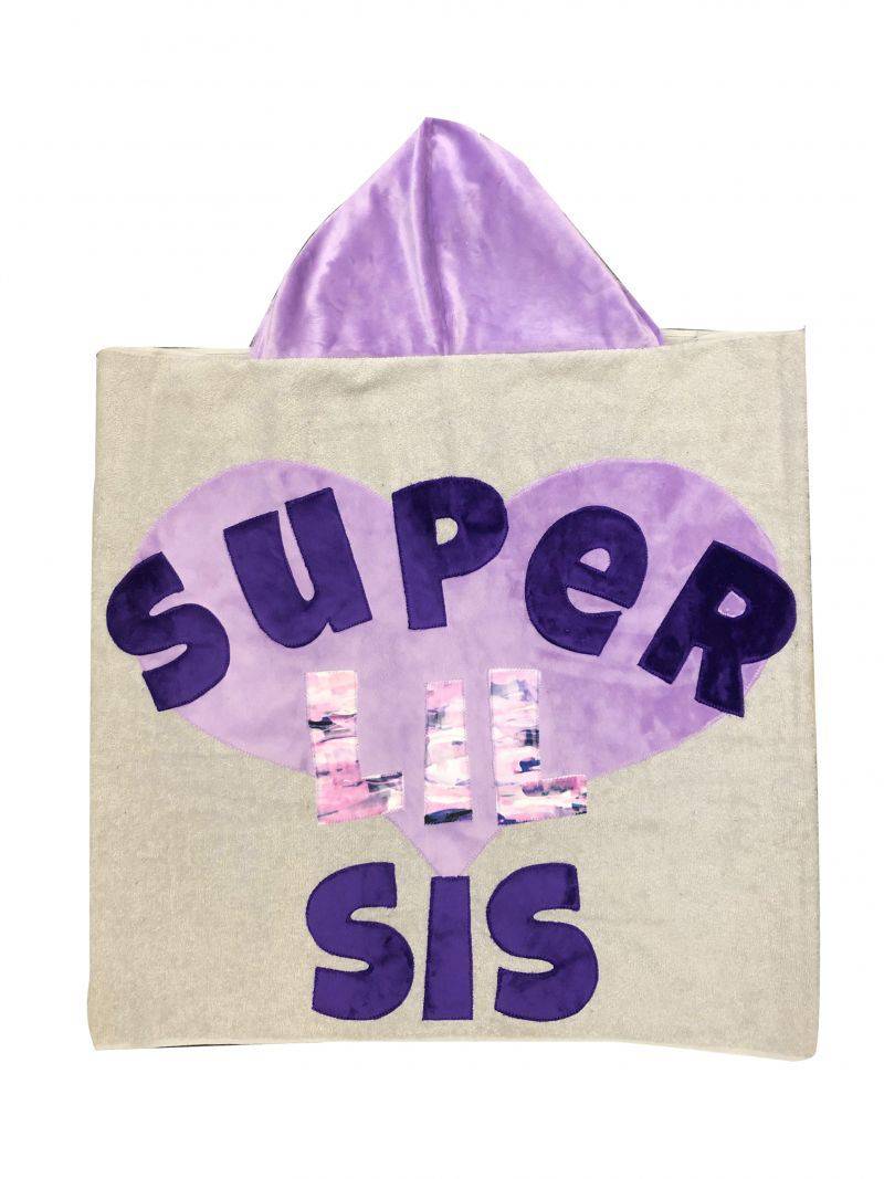 Super Big Sis Hooded Towel