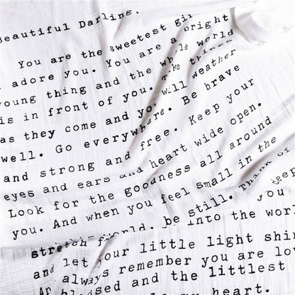 Peter Pan Organic Cotton Swaddle Blanket