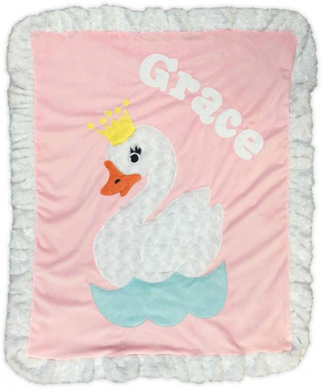 Swan Lake Boogie Baby Crib Blanket