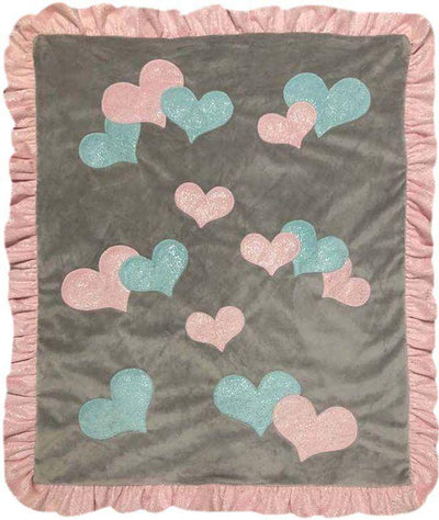 Sweethearts Boogie Baby Crib Blanket
