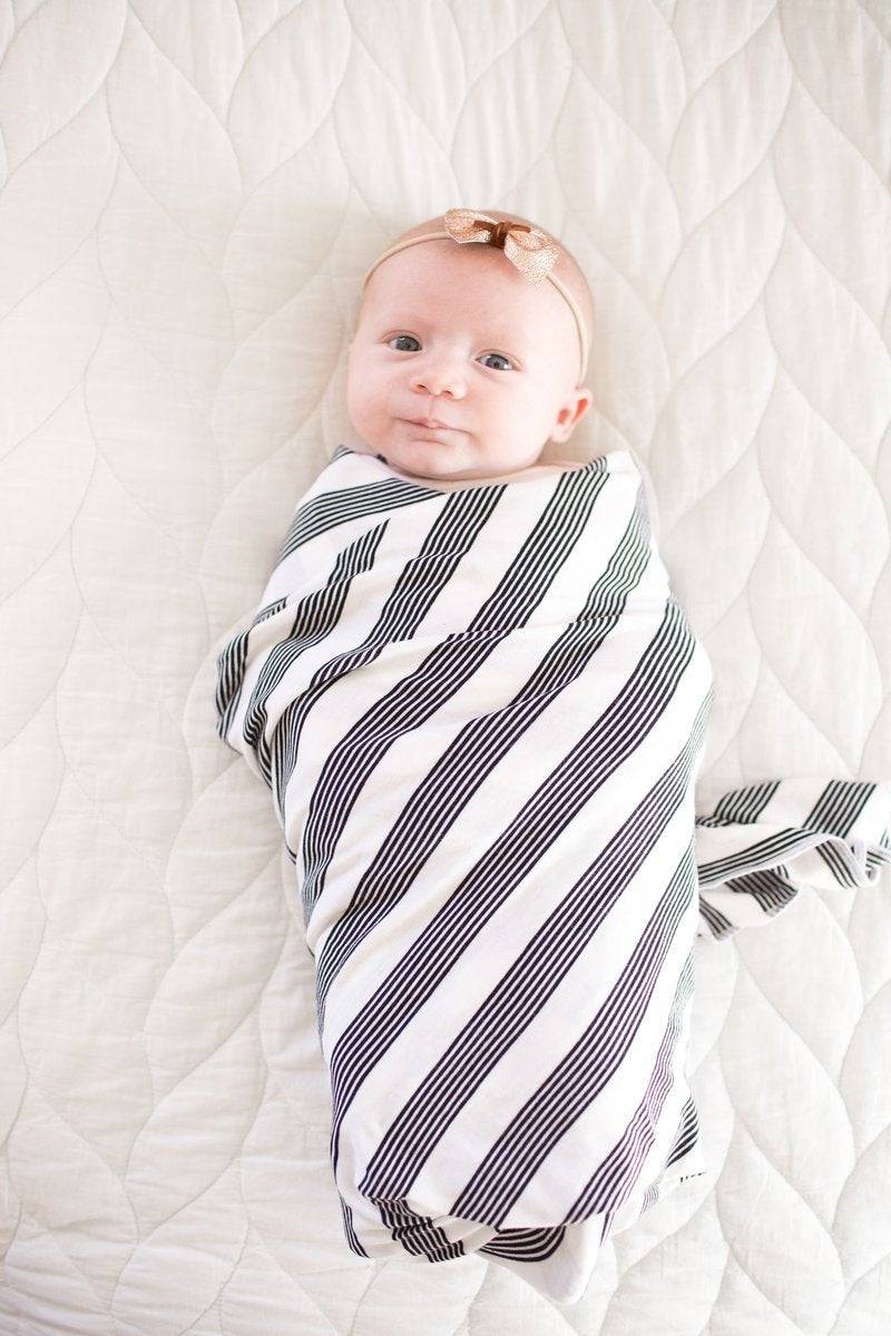 Tribe Knit Swaddle Blanket - Twinkle Twinkle Little One