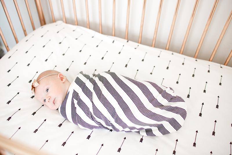 Tribe Knit Swaddle Blanket - Twinkle Twinkle Little One
