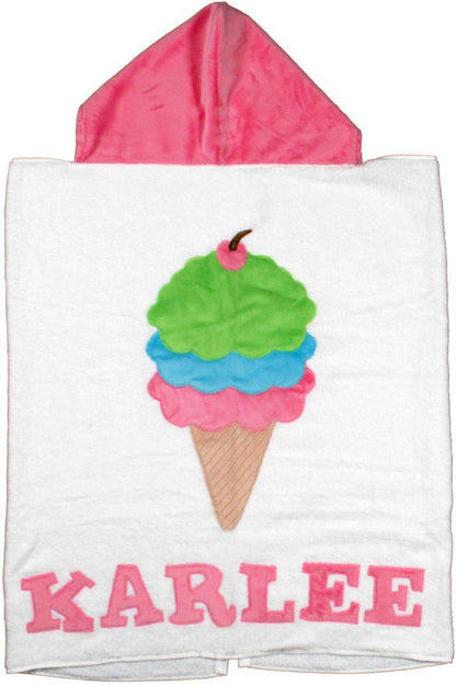 Triple Scoop Hooded Towel