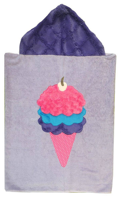Triple Scoop Hooded Towel