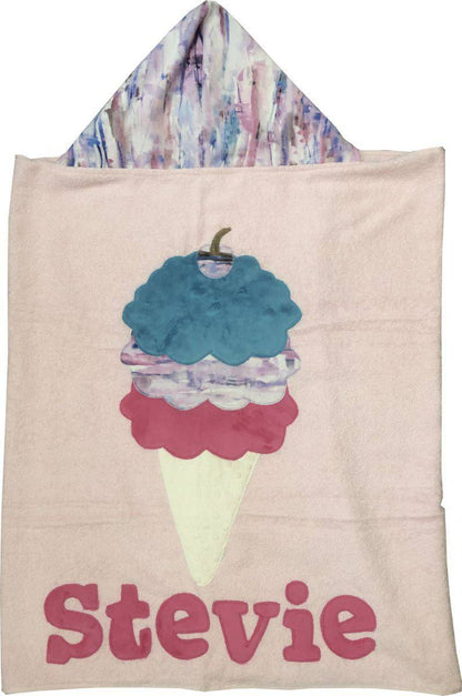 Triple Scoop Hooded Towel - Twinkle Twinkle Little One