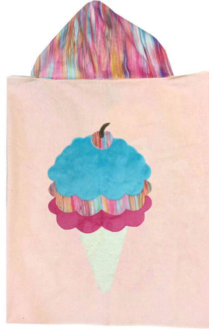 Triple Scoop Hooded Towel