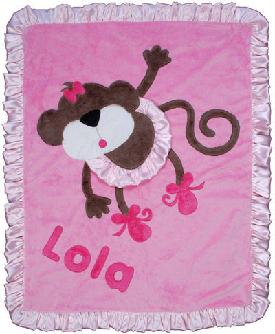 Twinkle Toes Boogie Baby Crib Blanket with Ruffle