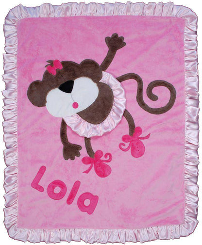 Twinkle Toes Boogie Baby Crib Blanket with Ruffle