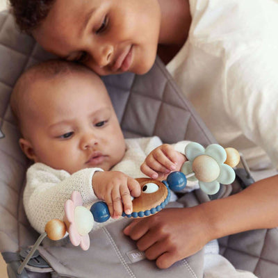 BabyBjörn Googly Eyes Pastel Toy for Bouncer - Twinkle Twinkle Little One