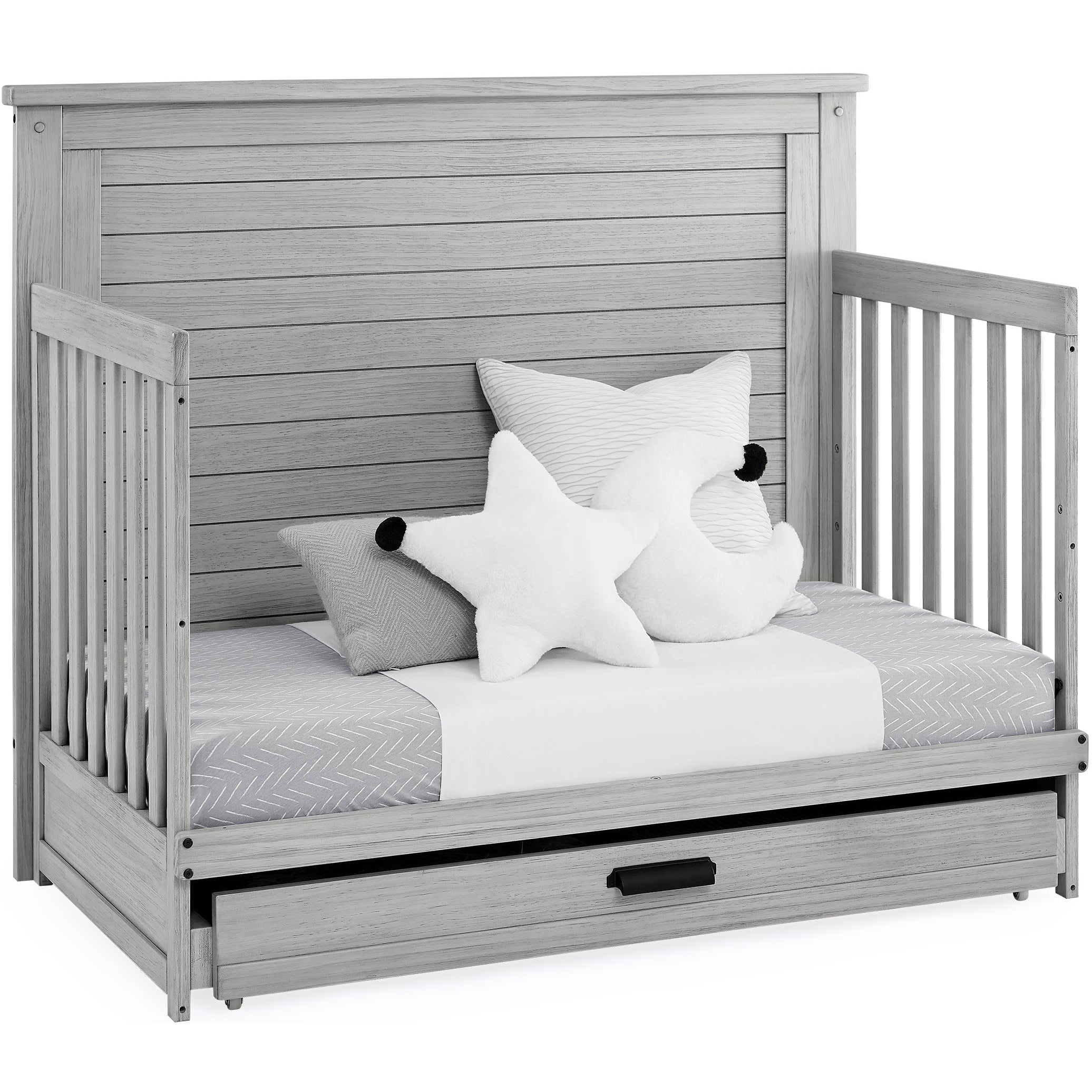 Cameron 6-in-1 Convertible Crib with Trundle Drawer - Twinkle Twinkle Little One