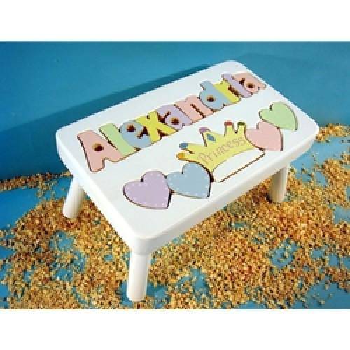 Personalized Puzzle Sports Stool