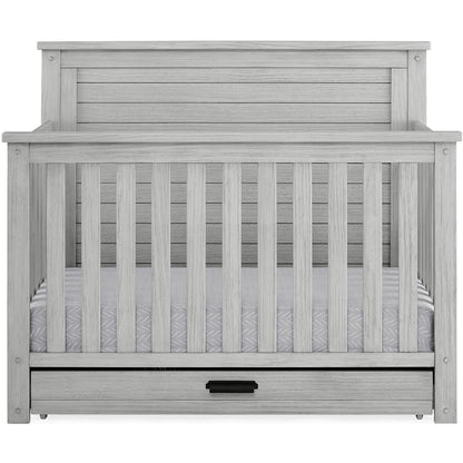 Cameron 6-in-1 Convertible Crib with Trundle Drawer - Twinkle Twinkle Little One