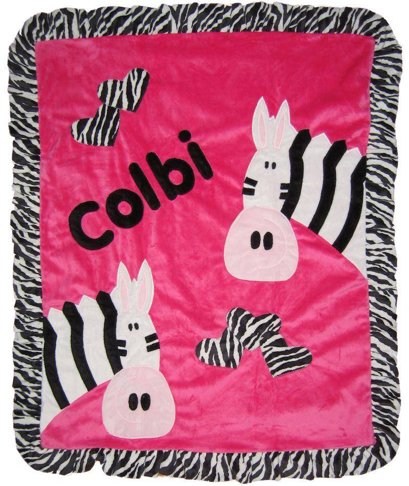 Wild Party Boogie Baby Crib Blanket with Flange