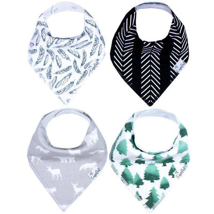 Woodland Baby Bandana Bibs