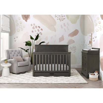 Cameron 6-in-1 Convertible Crib with Trundle Drawer - Twinkle Twinkle Little One